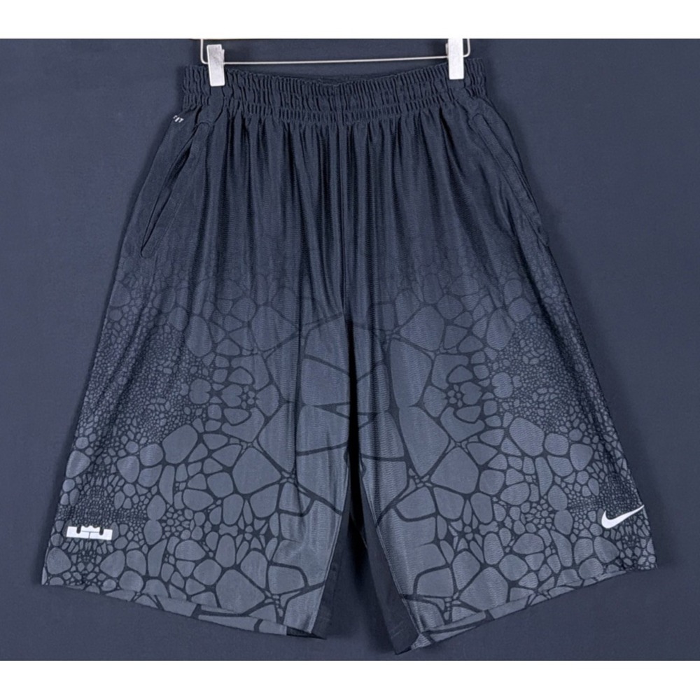 2014 Nike LeBron James Witness Dri-FIT Basketball Short 620676-570 Medium Dragon